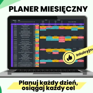 planer miesięczny dark