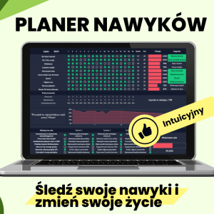 Planer nawyków dark